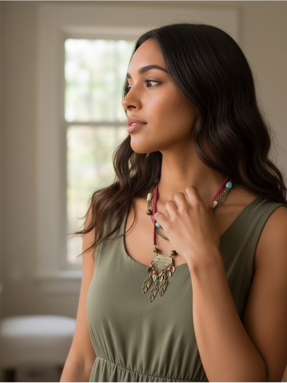 💖*New* Women's Primark Multi-Layered Necklace